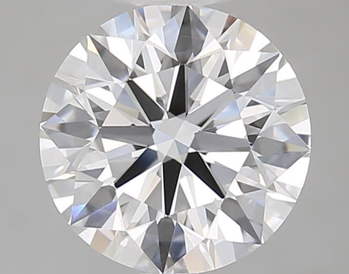 2.52CT Round Cut Lab Grown Diamond D | VVS1 | IGI Certified