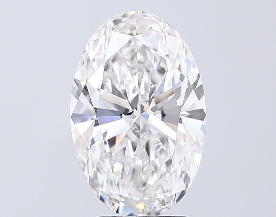 3.01CT Oval Cut Lab Grown Diamond E | VVS1 | IGI Certified