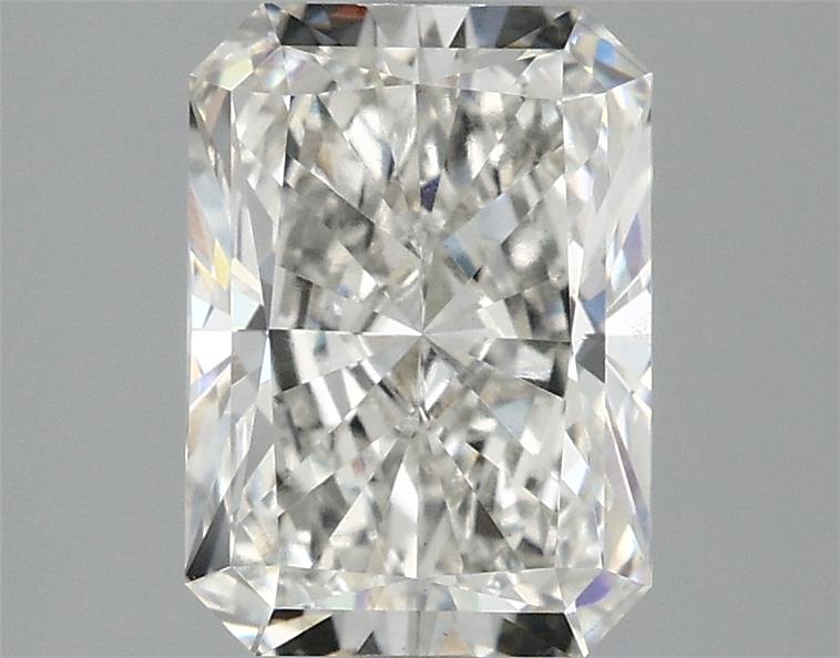 2.45CT Radiant Cut Lab Grown Diamond F | VS1 | IGI Certified