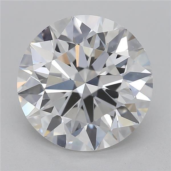 3.02CT Round Cut Natural Diamond F | VS2 | GIA Certified