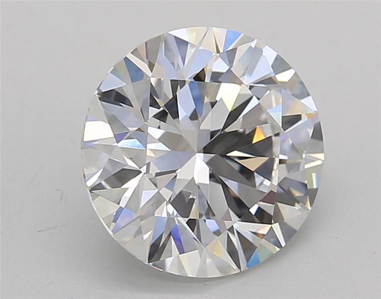 2.73CT Round Cut Lab Grown Diamond F | VS1 | GIA Certified