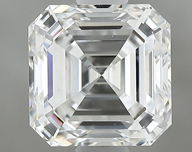 1.07CT Asscher Cut Natural Diamond F | SI1
