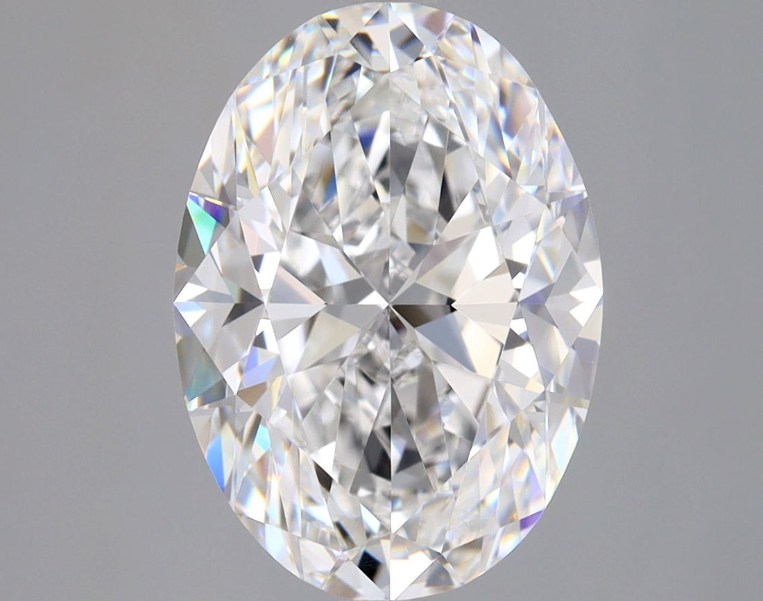 3.5CT Oval Cut Natural Diamond D | VS1 | GIA Certified
