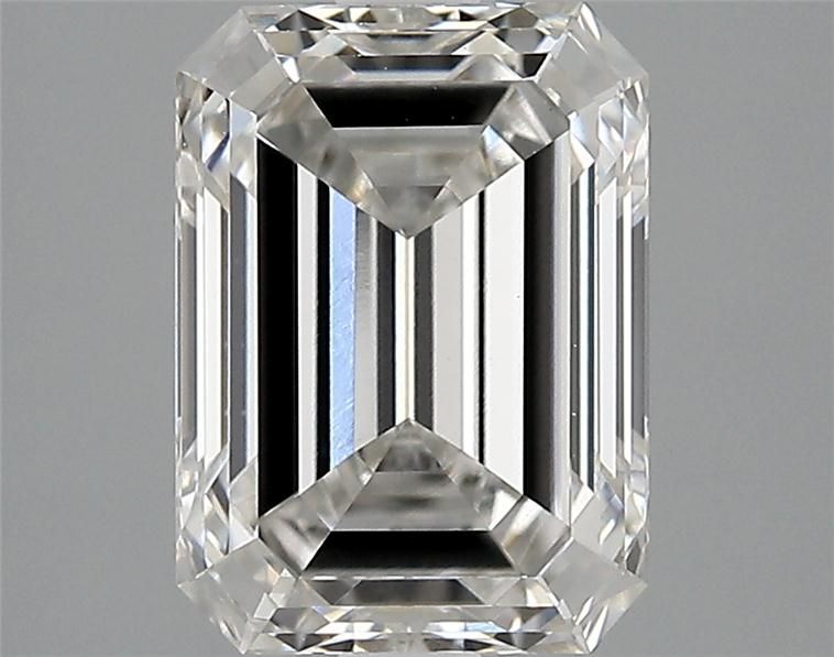2.09CT Emerald Cut Lab Grown Diamond G | VVS2 | IGI Certified