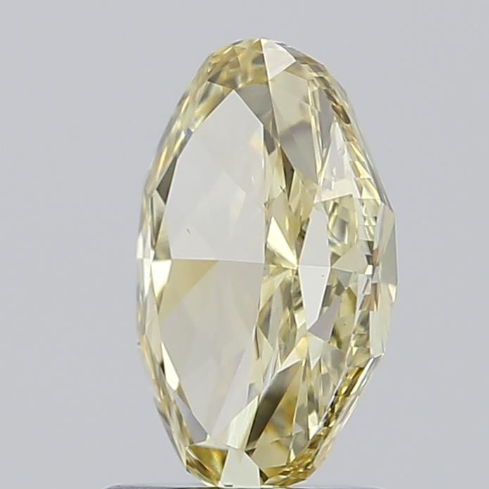 1.5CT Oval Cut Coloured Lab Grown Diamond YELLOW | VS2 | IGI Certified