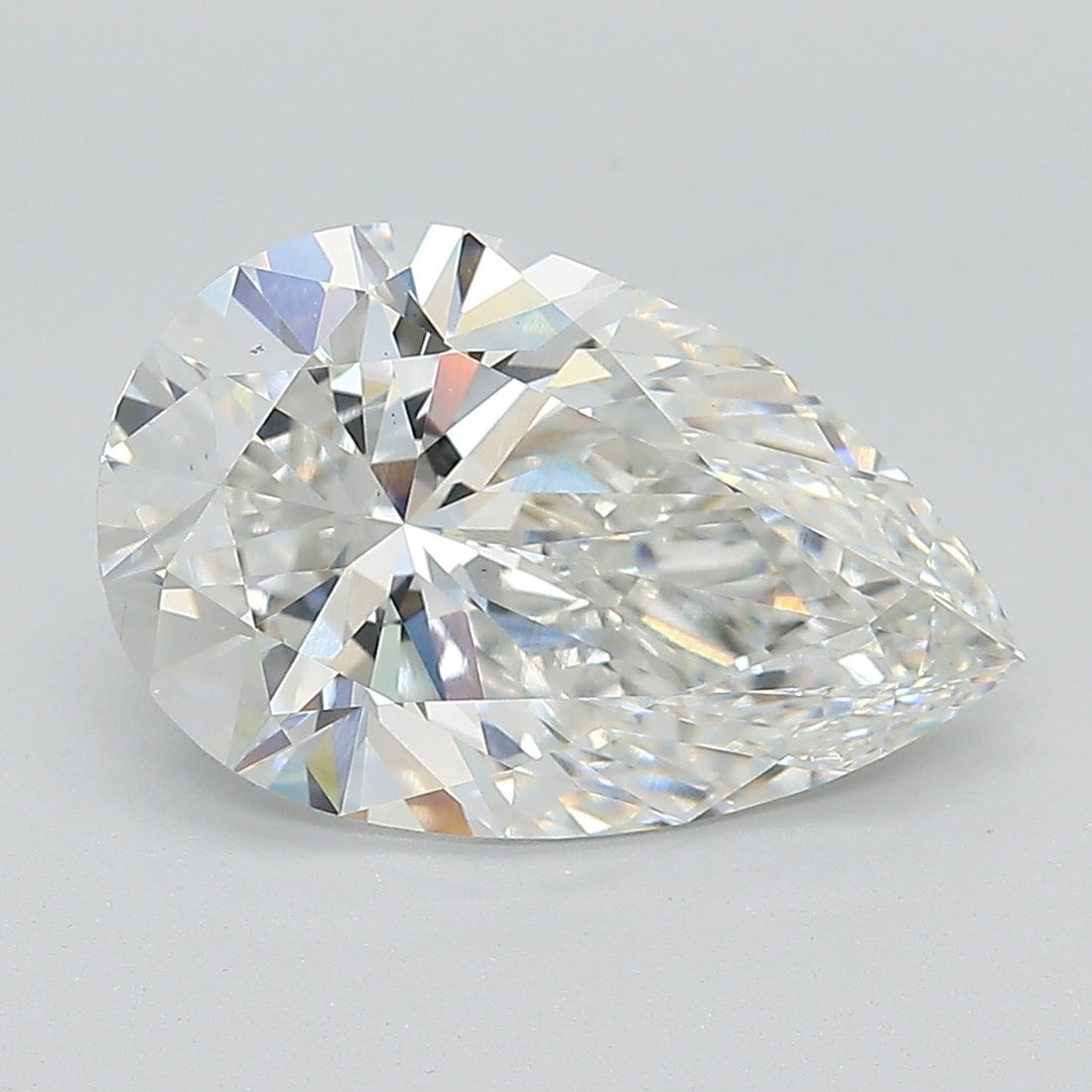 4.09CT Pear Cut Lab Grown Diamond E | VS1 | IGI Certified