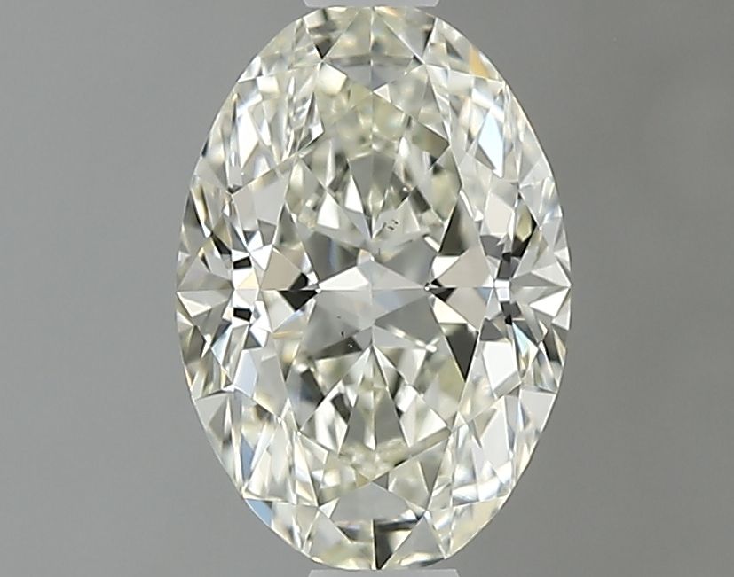0.7CT Oval Cut Natural Diamond J | VS2 | IGI Certified