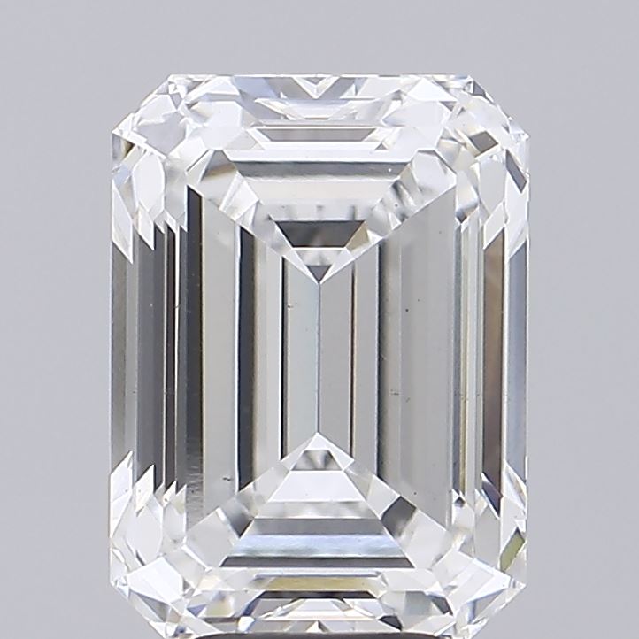 5.07CT Emerald Cut Lab Grown Diamond F | VS1 | IGI Certified