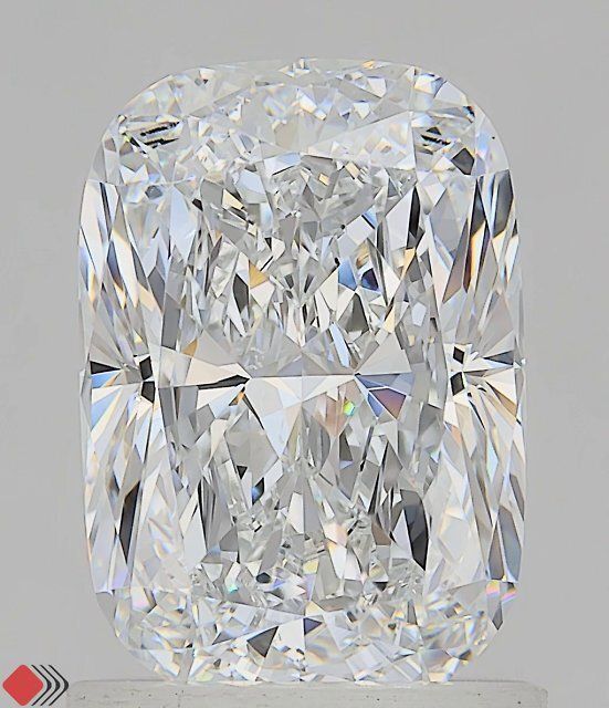1.51CT Cushion Cut Lab Grown Diamond D | VVS1 | IGI Certified
