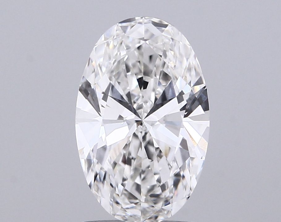 2.02CT Oval Cut Lab Grown Diamond F | VVS2