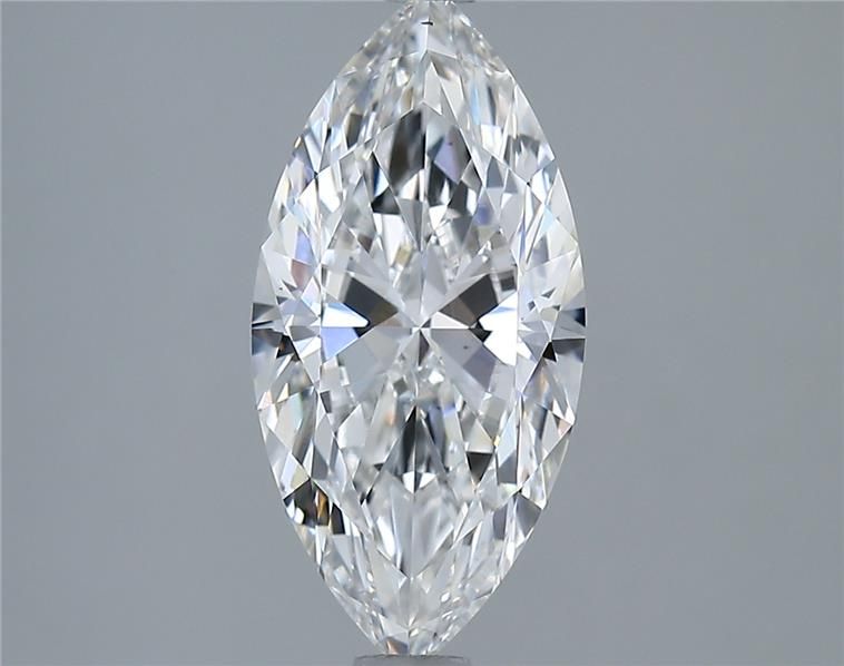 2.74CT Marquise Cut Lab Grown Diamond E | VS1 | IGI Certified