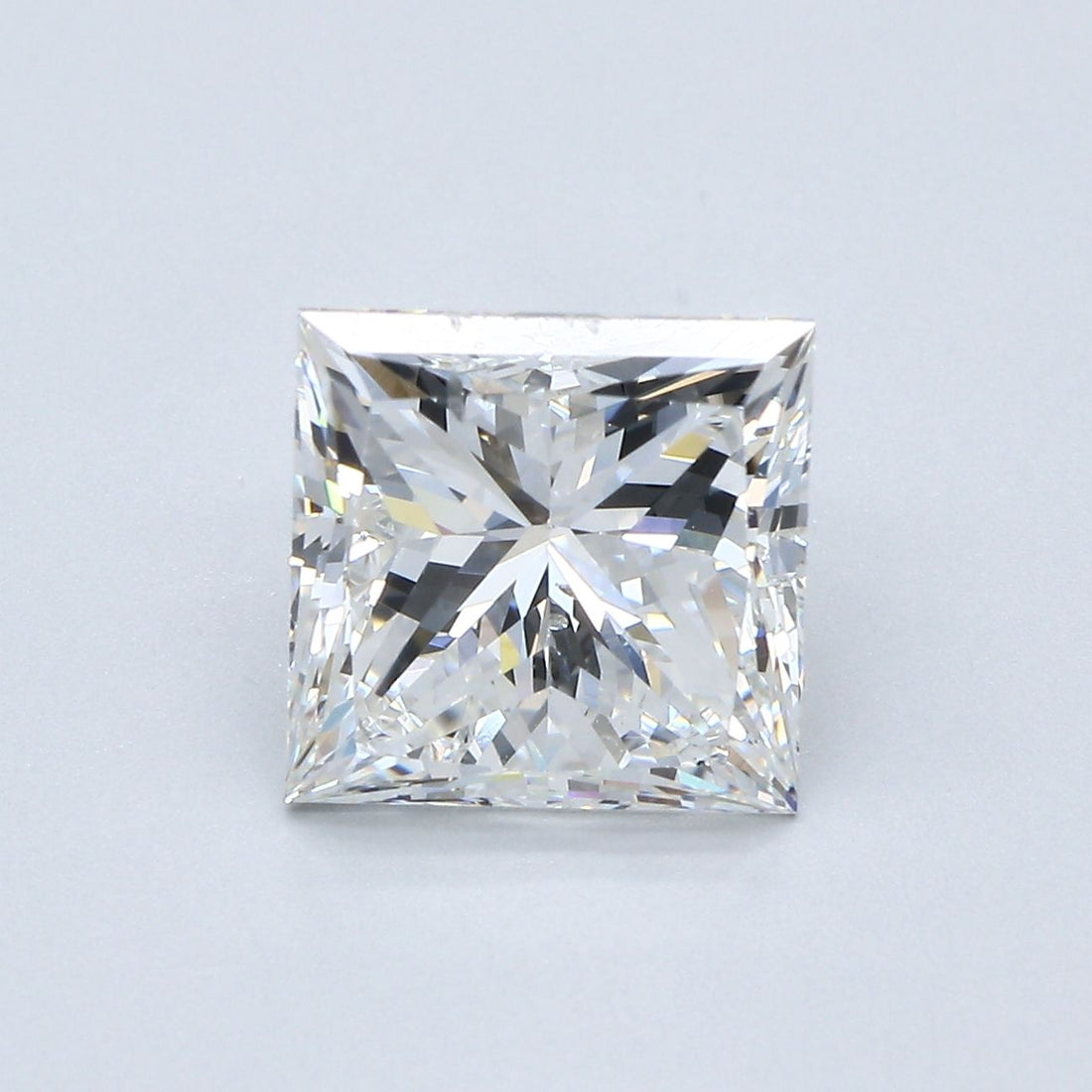 4.01CT Princess Cut Natural Diamond F | SI1 | GIA Certified