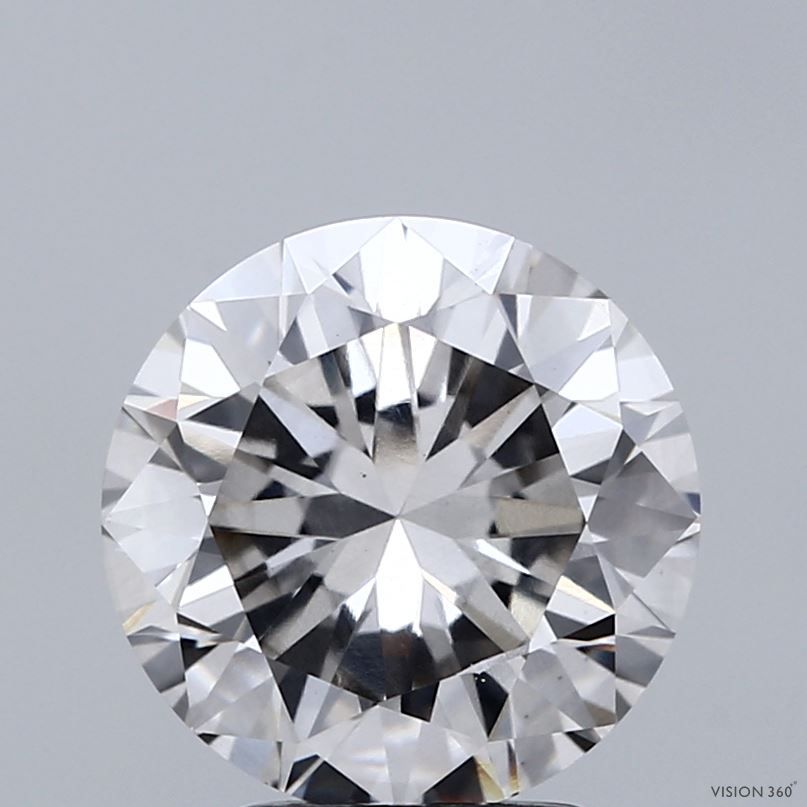 3.17CT Round Cut Lab Grown Diamond I | VS2 | IGI Certified