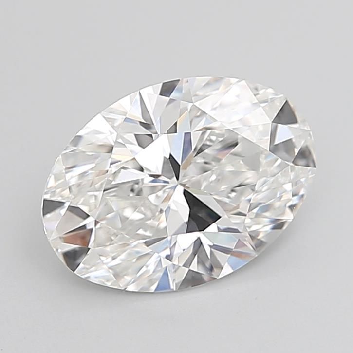 3.9CT Oval Cut Lab Grown Diamond F | VVS2 | IGI Certified