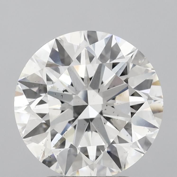 3.32CT Round Cut Lab Grown Diamond F | SI1 | IGI Certified