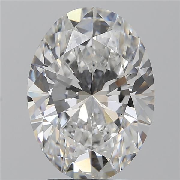 3.06CT Oval Cut Lab Grown Diamond D | VS2 | IGI Certified