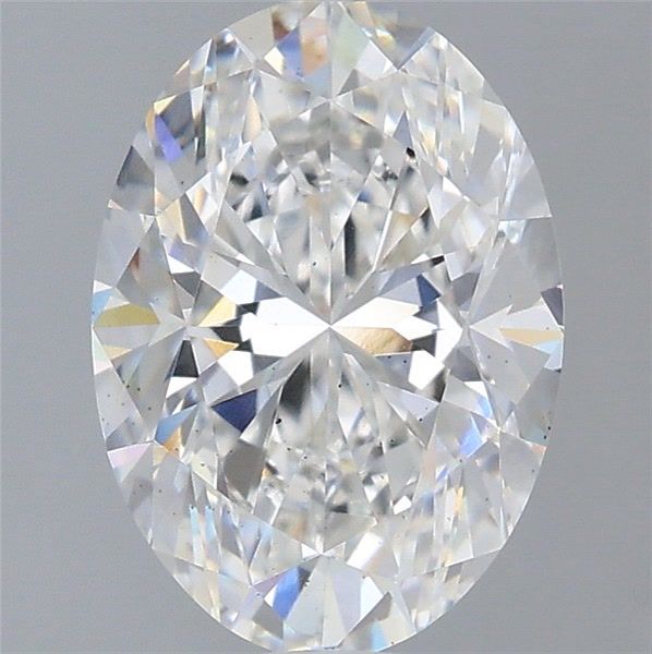 2.52CT Oval Cut Lab Grown Diamond F | SI1 | IGI Certified