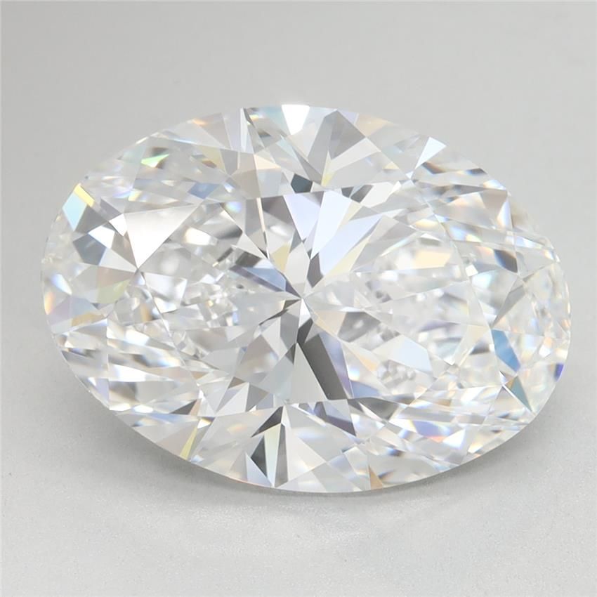 5.05CT Oval Cut Lab Grown Diamond I | VVS2