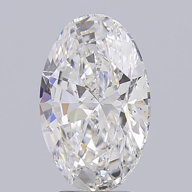 4.0CT Oval Cut Lab Grown Diamond E | SI1