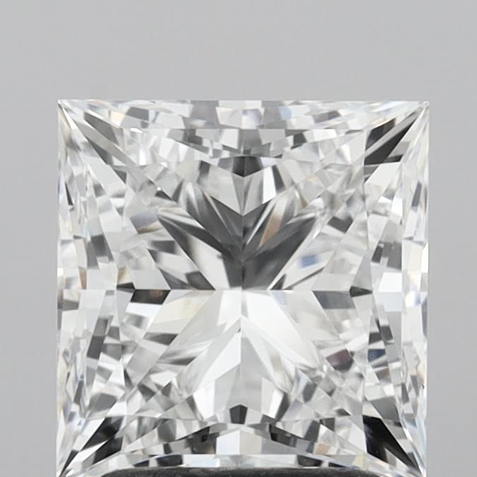 2.5CT Princess Cut Lab Grown Diamond D | VVS1 | IGI Certified