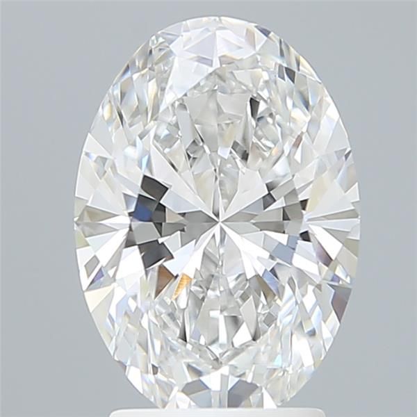 2.7CT Oval Cut Lab Grown Diamond E | VVS1 | IGI Certified