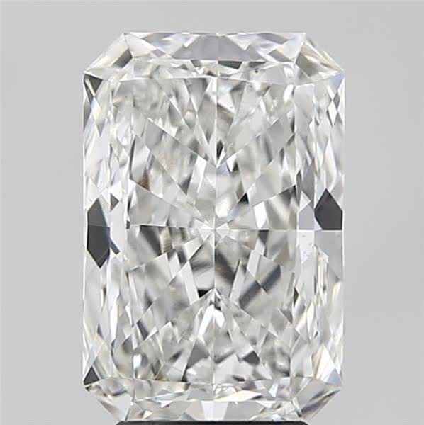 3.72CT Radiant Cut Lab Grown Diamond F | VS2 | IGI Certified