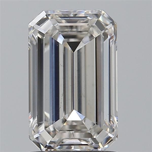 1.5CT Emerald Cut Lab Grown Diamond G | VS2 | IGI Certified