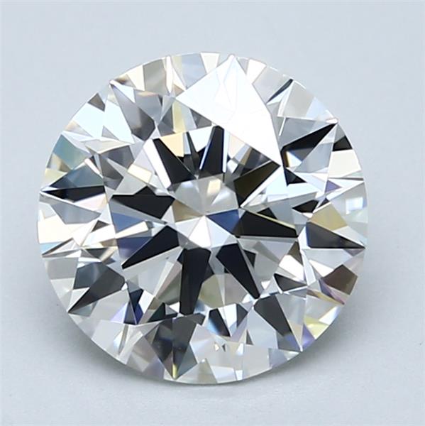 2.51CT Round Cut Natural Diamond F | VS2 | GIA Certified