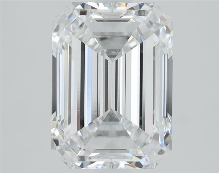 2.03CT Emerald Cut Lab Grown Diamond F | VS1 | IGI Certified