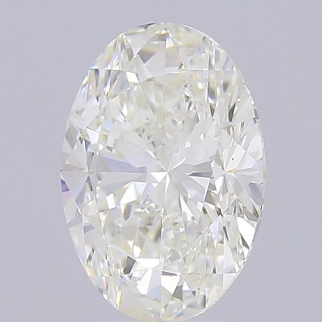 4.04CT Oval Cut Lab Grown Diamond G | VS1 | IGI Certified
