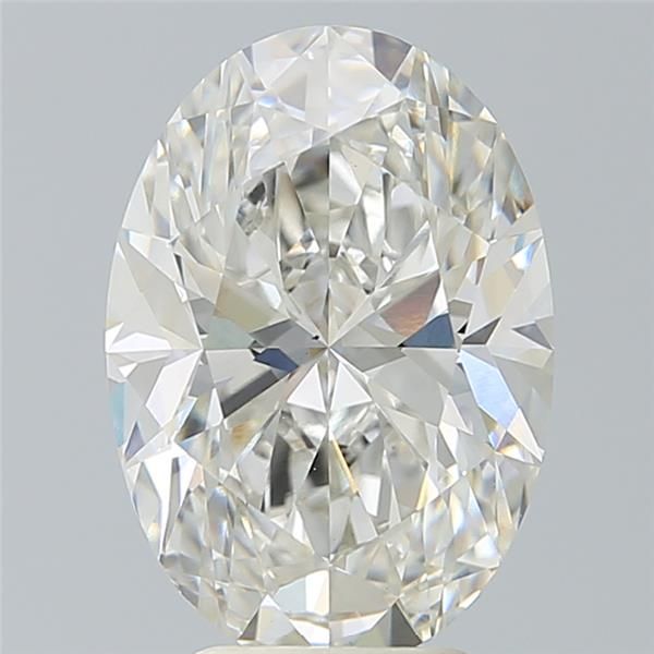 4.62CT Oval Cut Lab Grown Diamond G | VS1 | IGI Certified
