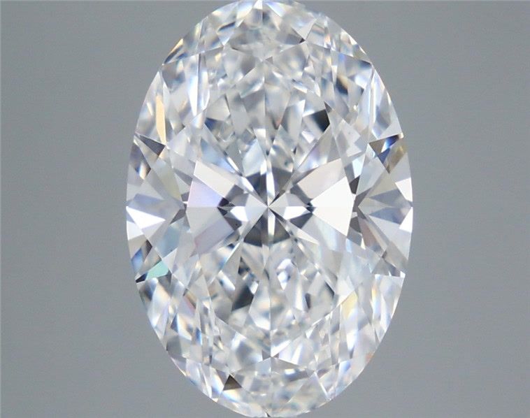 5.58CT Oval Cut Lab Grown Diamond D | VS1 | IGI Certified
