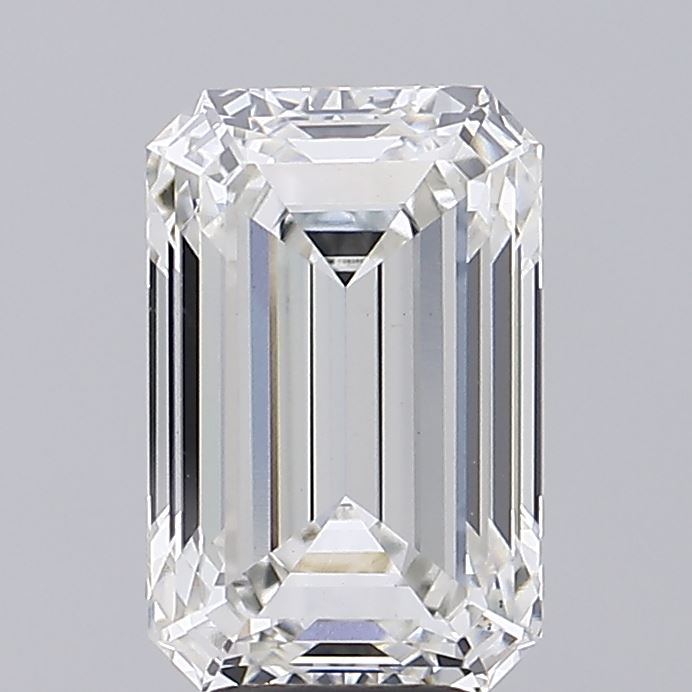 5.09CT Emerald Cut Lab Grown Diamond G | VS1 | IGI Certified
