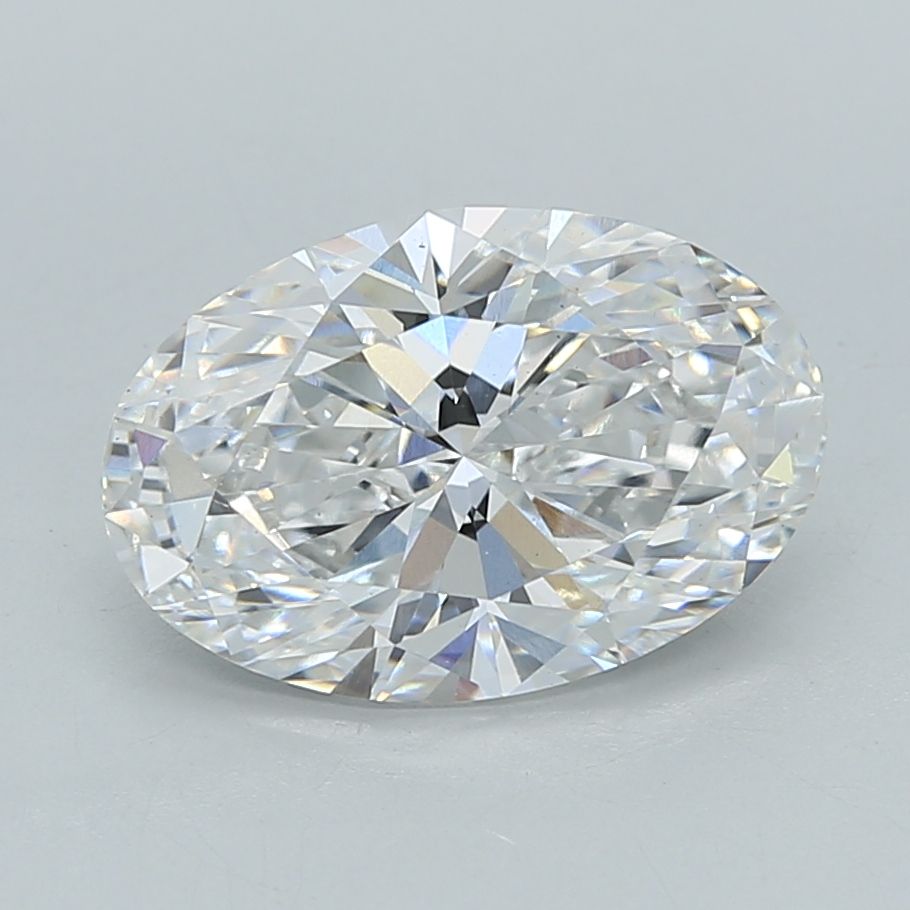 2.55CT Oval Cut Lab Grown Diamond E | VS2 | IGI Certified