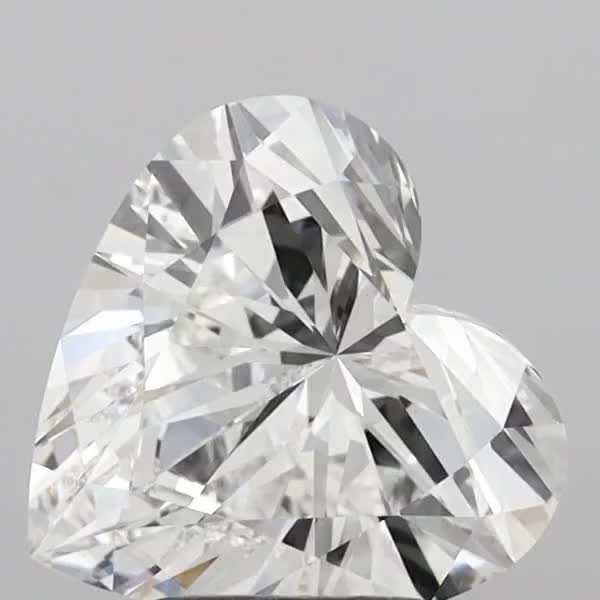 2.94CT Heart Cut Lab Grown Diamond E | VS1 | IGI Certified
