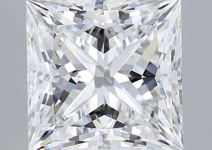 3.06CT Princess Cut Lab Grown Diamond E | VS1 | IGI Certified