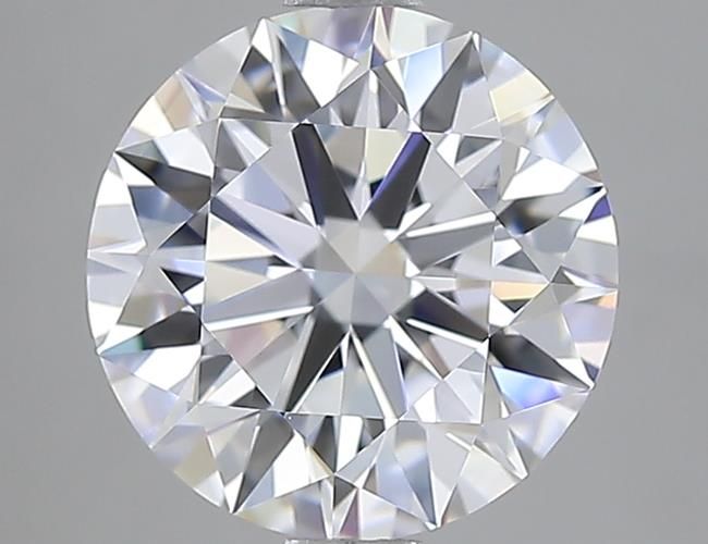 2.55CT Round Cut Lab Grown Diamond D | IF