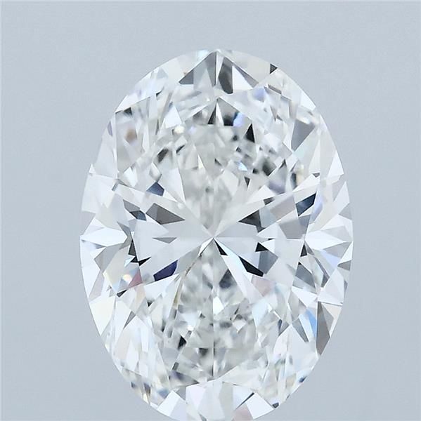 2.84CT Oval Cut Lab Grown Diamond E | VVS2 | IGI Certified