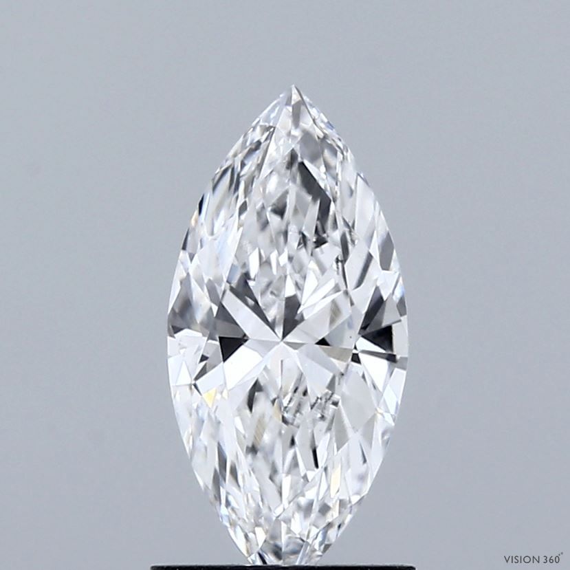 1.22CT Marquise Cut Lab Grown Diamond D | VS1 | IGI Certified