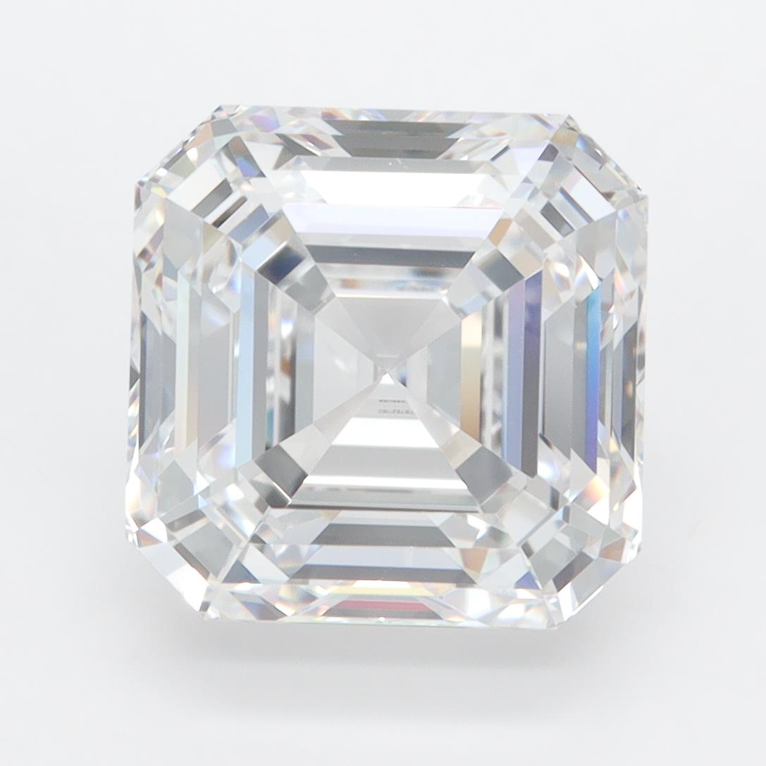 6.01CT Asscher Cut Lab Grown Diamond D | FL | IGI Certified