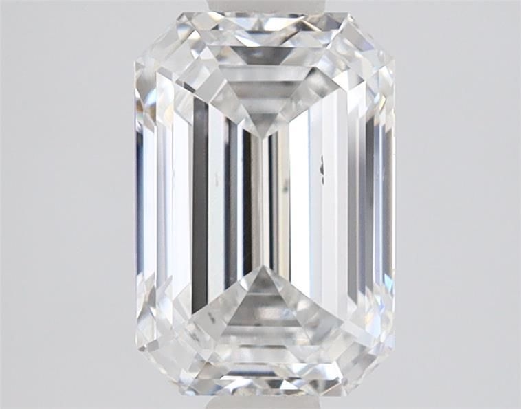 2.01CT Emerald Cut Lab Grown Diamond E | SI1 | IGI Certified