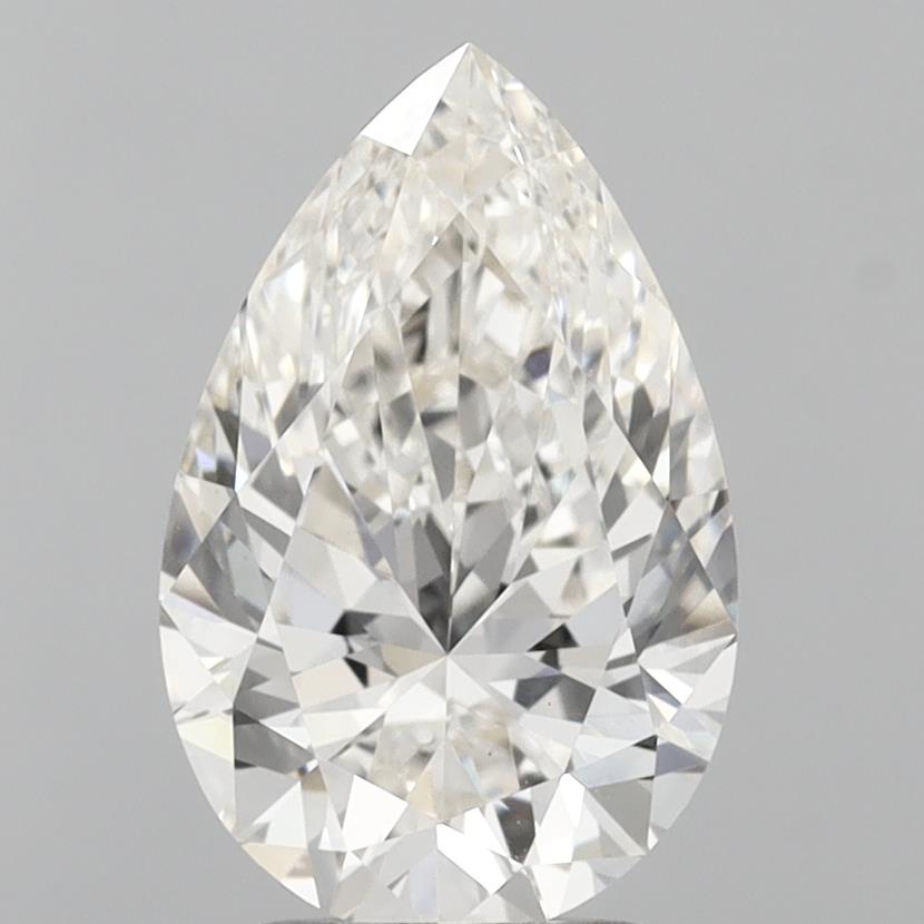 3.01CT Pear Cut Lab Grown Diamond G | VVS2 | IGI Certified