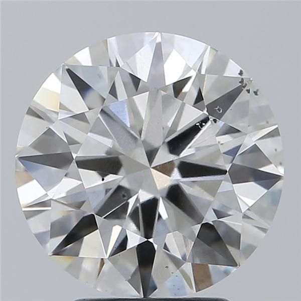 3.04CT Round Cut Lab Grown Diamond G | SI1 | IGI Certified