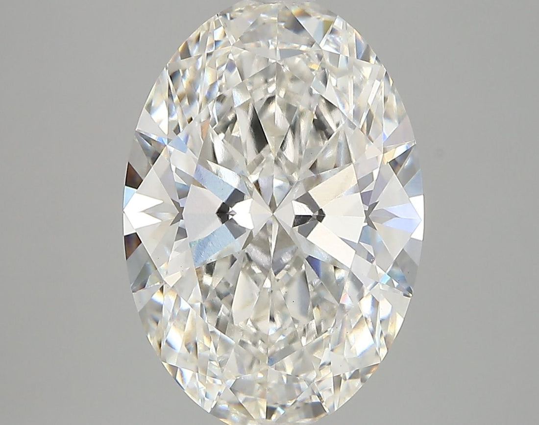 5.3CT Oval Cut Lab Grown Diamond G | VS1 | IGI Certified