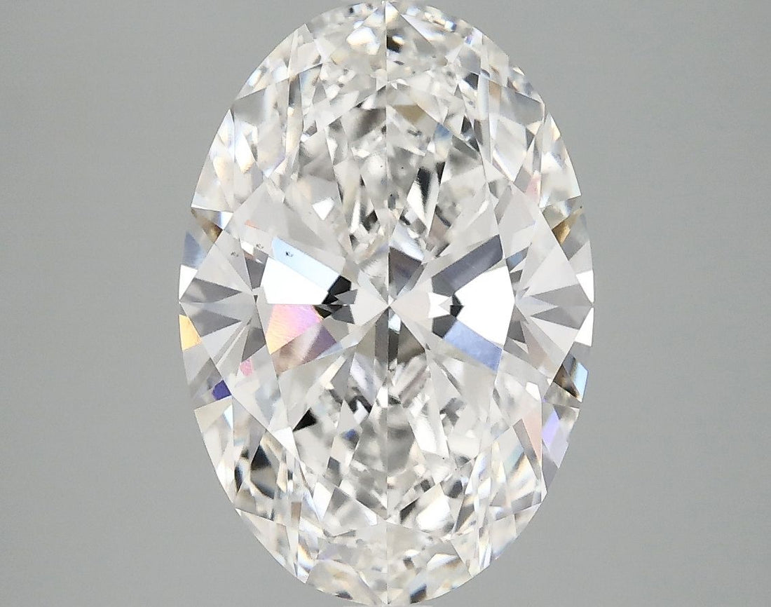 4.03CT Oval Cut Lab Grown Diamond F | VS2 | IGI Certified