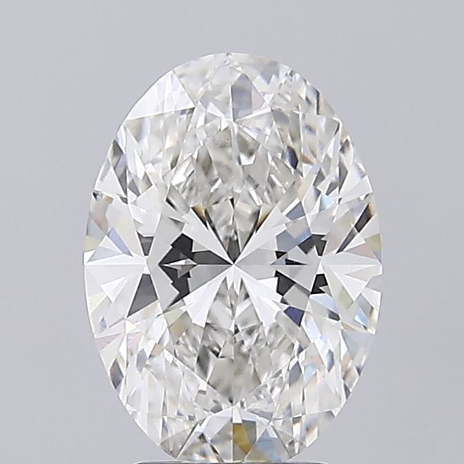3.39CT Oval Cut Lab Grown Diamond G | VVS2 | IGI Certified