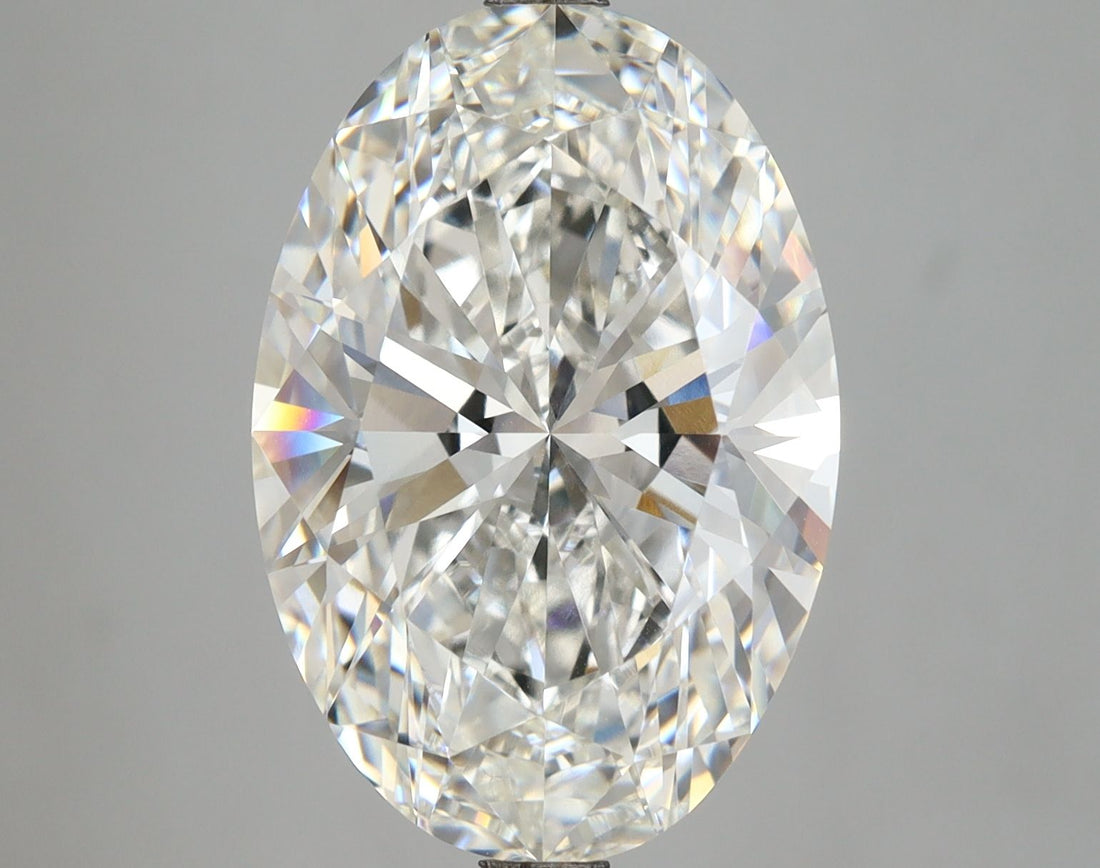 8.14CT Oval Cut Lab Grown Diamond F | VVS2 | IGI Certified