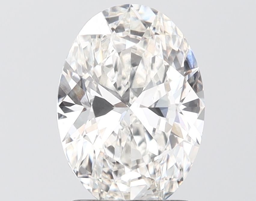 2.11CT Oval Cut Lab Grown Diamond G | VVS2 | IGI Certified