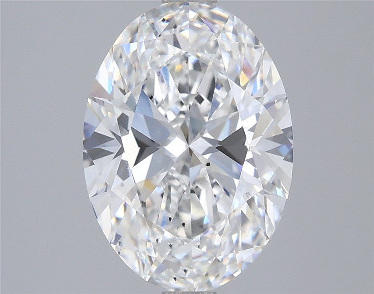3.08CT Oval Cut Lab Grown Diamond E | SI1 | IGI Certified