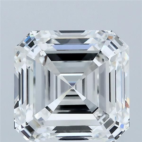 5.02CT Asscher Cut Lab Grown Diamond E | VVS2 | IGI Certified